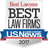 Best Lawyers Best Law Firms US News 2017.