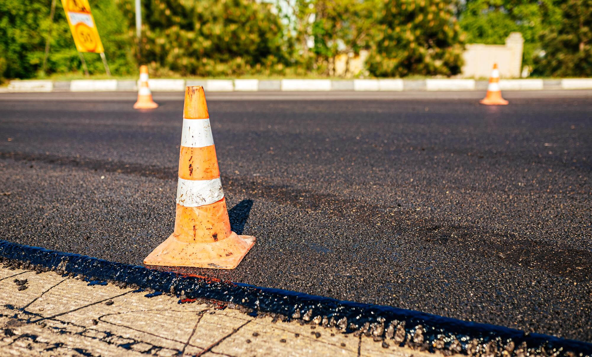 Road hazard cone